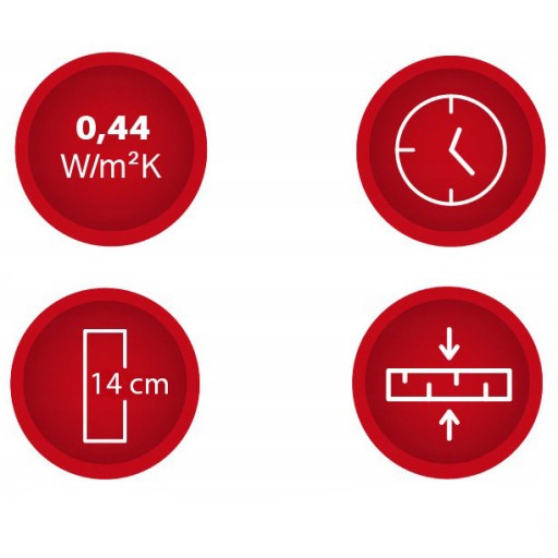 NORDIC Чердачная лестница 87мм 120x80 0,44W Люк В305 см Дополнительное уплотнение