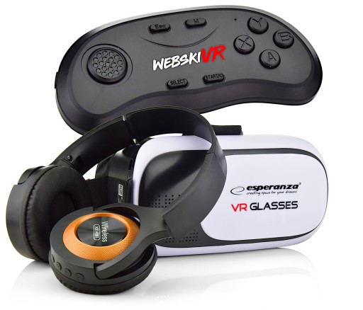 ИГРОВОЙ КОМПЛЕКТ ПОДРОСТКА: ОЧКИ VR 360 + НАУШНИКИ ДЛЯ ГЕЙМПАДА