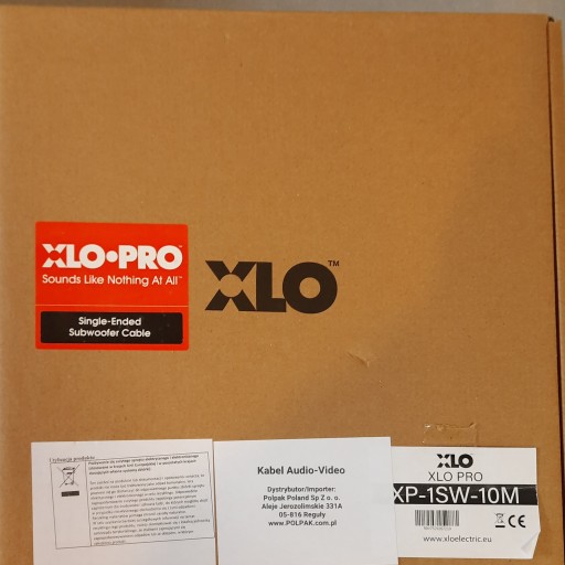XLO XP-1SW-10M Кабель для сабвуфера