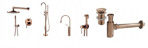 Zestaw bateria wannowa umywalkowa prysznic +bidet