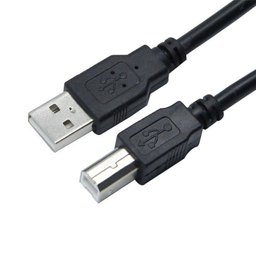 10 шт. кабель для сканера принтера, USB 2, тип 0,5 метра