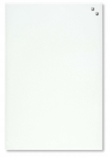 ДОСКА БЕЛАЯ МАГНИТНАЯ СТЕКЛО 40x60 см NAKED