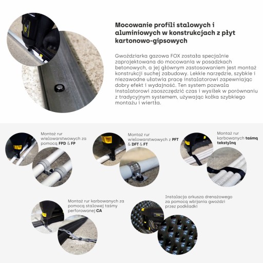 Газовый гвоздезабиватель Celo FOX20 для бетона