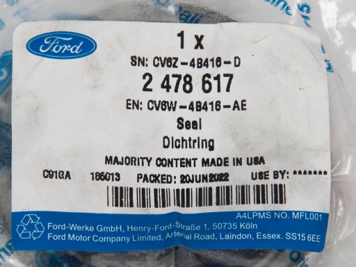 САЛЬНИК ЗАДНЕГО МОСТА KUGA MONDEO S-MAX 4WD
