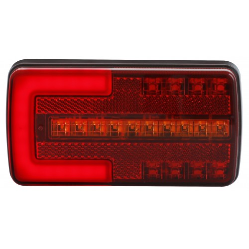 2x светодиодные задние комбинированные фонари NEON LED прицепа