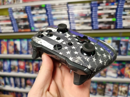 30. ПАНЕЛЬ КОНТРОЛЛЕР XBOX ONE SERIES S X PC CUSTOM ФЛАГ США + РЕЗИНОВЫЕ РУЧКИ