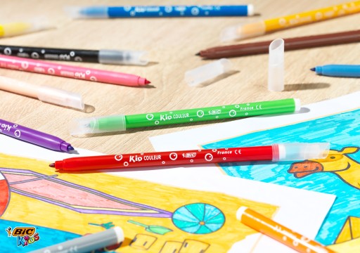 ФЛОМАСТЕРЫ BIC KIDS KID VISA КОРОБКА 20 4 ЦВЕТА