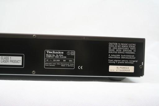 CD TECHNICS SL-PG3|OPT|