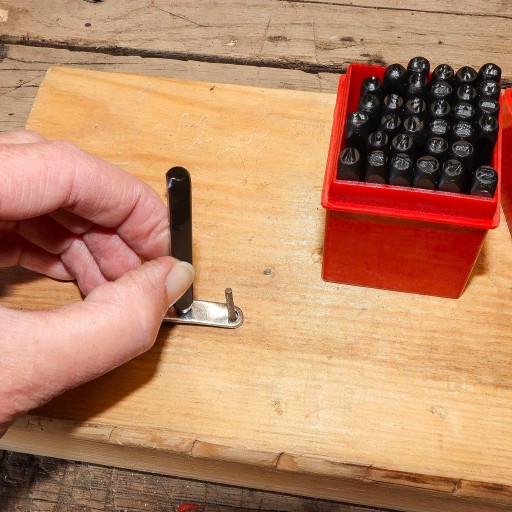 NUMERATORY ZNACZNIKI LITERY CYFRY STEMPLE ZNAKI WYBIJAKI DO METALU 6MM 36EL