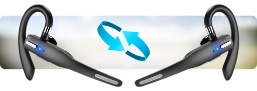 НАУШНИКИ BLUETOOTH 5.1 ДЛЯ РАЗГОВОРОВ ВОДИТЕЛЯ МУЛЬТИЗАРЯДНОЙ ЧЕХОЛ POWERBANK
