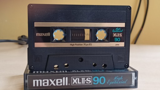 MAXELL XLII-S 90 кассета 1982 г.