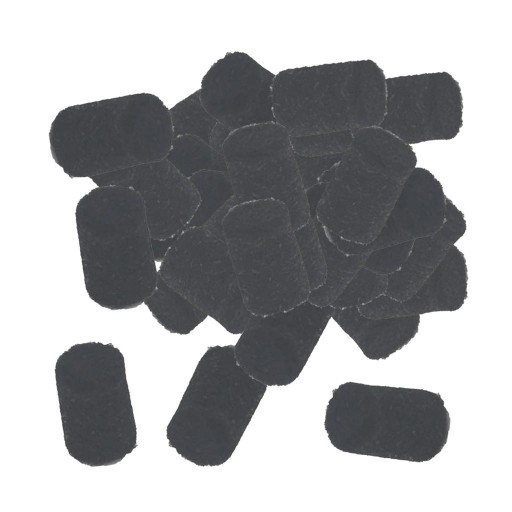 Części naprawcze filcu saksofonowego do saksofonu sopranowego altowego tenorowego Black_40pcs