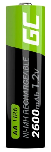12 БАТАРЕИ AA R6 GREEN CELL 2600 мАч