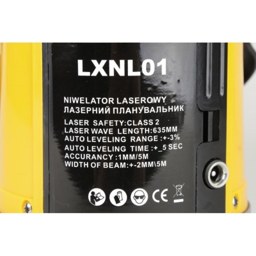 ЛАЗЕРНЫЙ УРОВЕНЬ ЛАЗЕР 635MM + ШТАТИВ LXLNL01