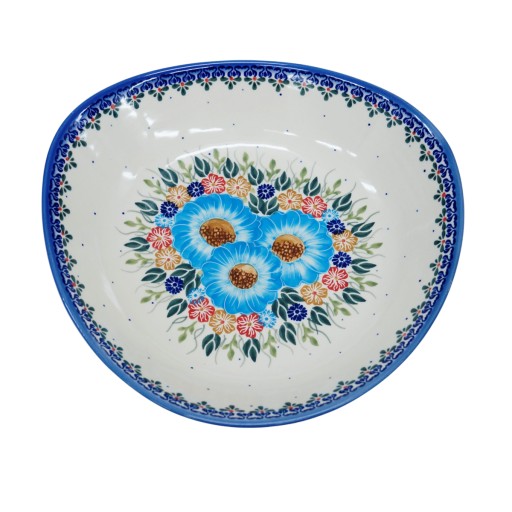 Большая керамическая чаша Ceramika Bolesławiec