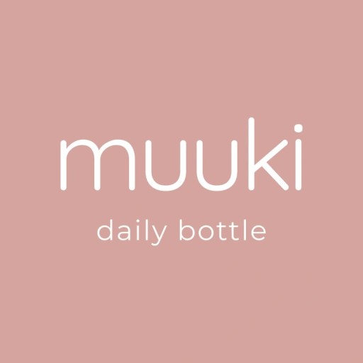 MUUKI мотивационная стеклянная бутылка для воды 720 мл