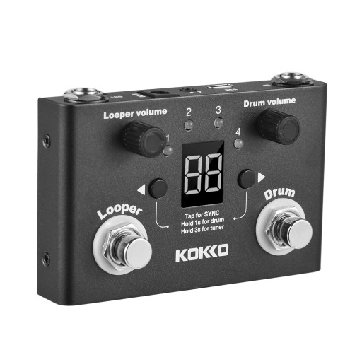 Многофункциональная педаль эффектов Drum Looper KOKKO
