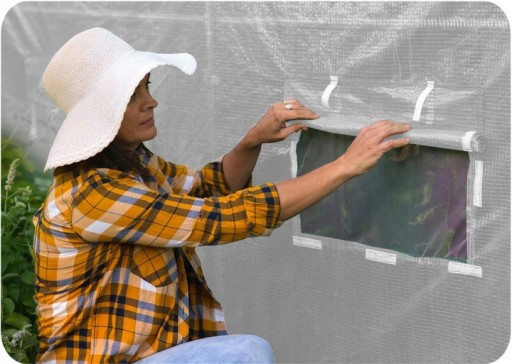 ЗАМЕНА БЕЛОЙ ФОЛЬГИ Для садового туннеля из фольги 6 м² 3x2x2m | УСИЛЕННЫЙ