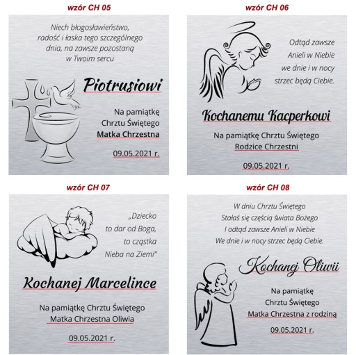 Серебряная картина на крещение, красочный Ангел-Хранитель