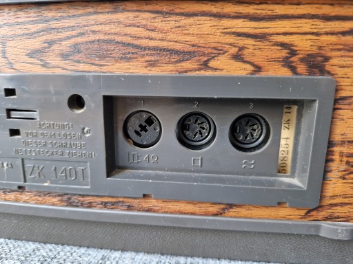 Катушечный магнитофон ZK 140T De Luxe Unitra Original PRL ФУНКЦИОНИРОВАНИЕ