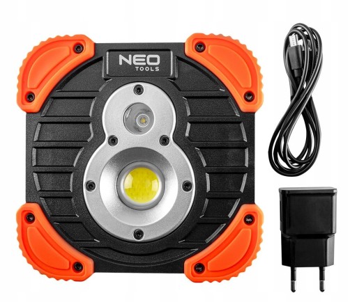 NEO LAMPA WARSZTATOWA AKU. COB+CREE 1000 lm 99-040