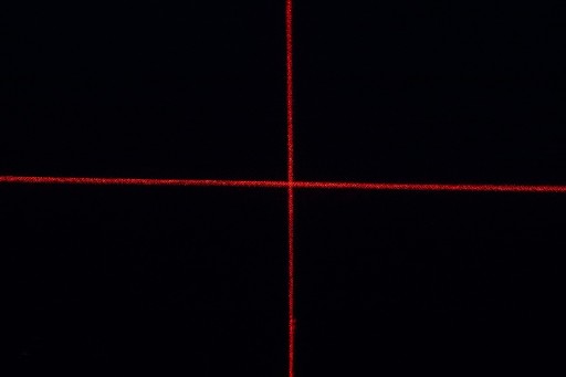 Poziomica LASEROWA Krzyżowa + miara 5,5 M LASERLINER - EP001