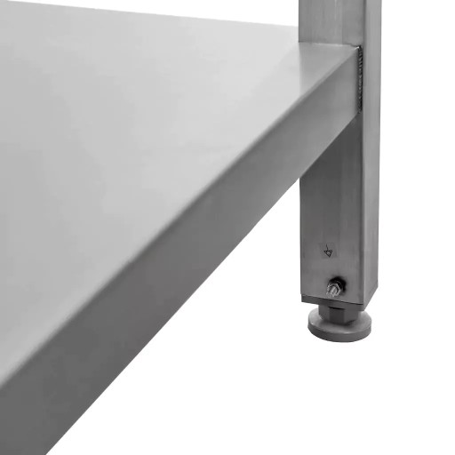 STÓŁ GASTRONOMICZNY z PÓŁKĄ roboczy ze stali nierdzewnej 180x70 cm SPAWANY
