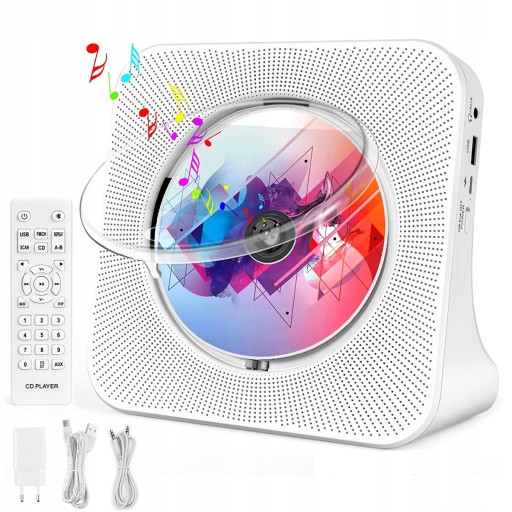 CD-ПЛЕЕР ПОРТАТИВНЫЙ BLUETOOTH FM MP3-ДИНАМИК