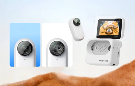 Закаленное стекло TELESIN для камеры Insta360 GO 3