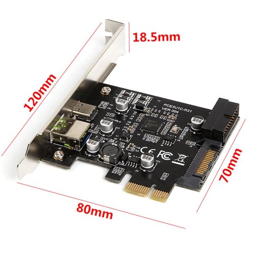PCI-E — USB3.1 типа C
