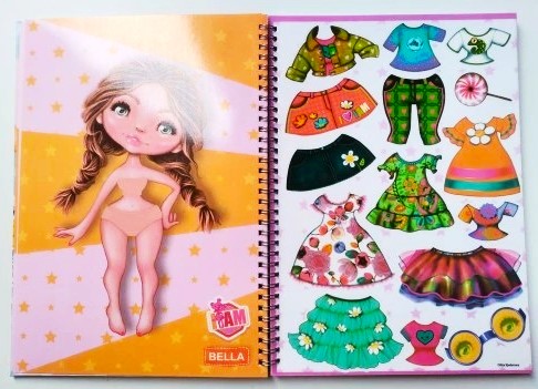 ТОП МОДЕЛЬ ТВОРЧЕСКИЙ НАБОР DRESS ME UP Big