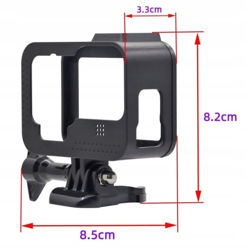 КОМПЛЕКТ Рамка + дверь + крышка SHOOT для GOPRO 12 11 10 9 Hero Black