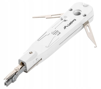 ZACISKARKA RJ45 + NÓŻ KRONE + TESTER LAN ZESTAW DO SIECI SIECIOWY LANBERG