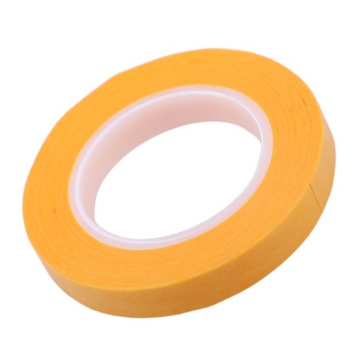 Yellow Masking Tape Multiple Size Home Painting Decoration DIY 1pcs 9mm