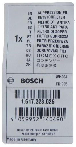 Bosch kondensator do frezarki GOF 900 ACE