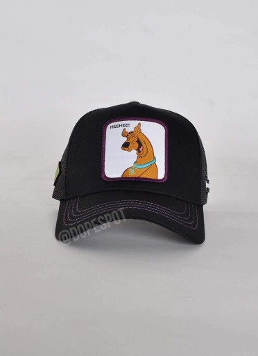 Бейсболка Capslab SCOOBY-DOO черная Собака Trucker