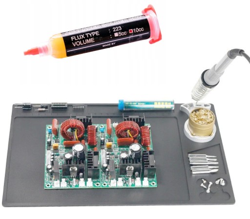 Паяльная станция HOTAIR WEP 948DB+II T12 + FLUX 223 MAT
