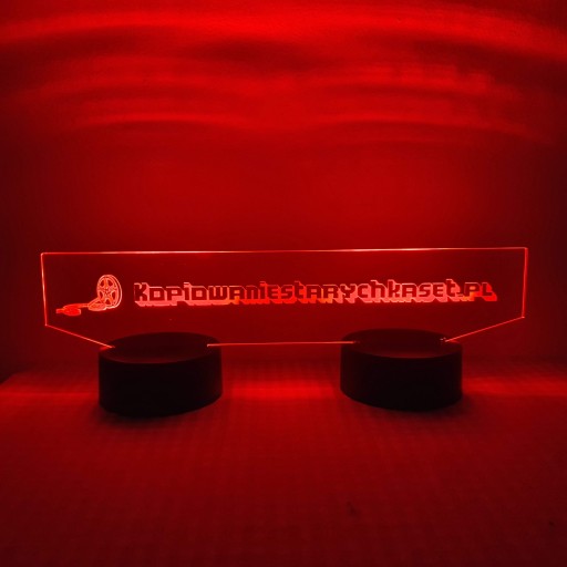 LED Twoje LOGO grawer personalizowany