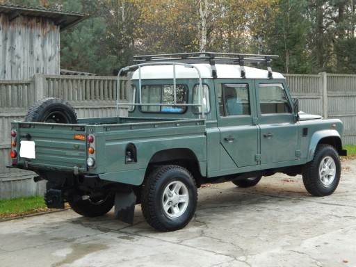 Land Rover Defender 130 Багажник на крышу с сеткой, площадкой для палатки и корзиной