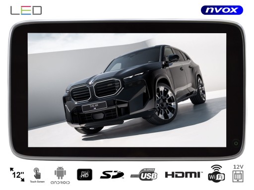 12-ДЮЙМОВЫЙ МОНИТОР BMW В ПОДГОЛОВНИКЕ FULLHD