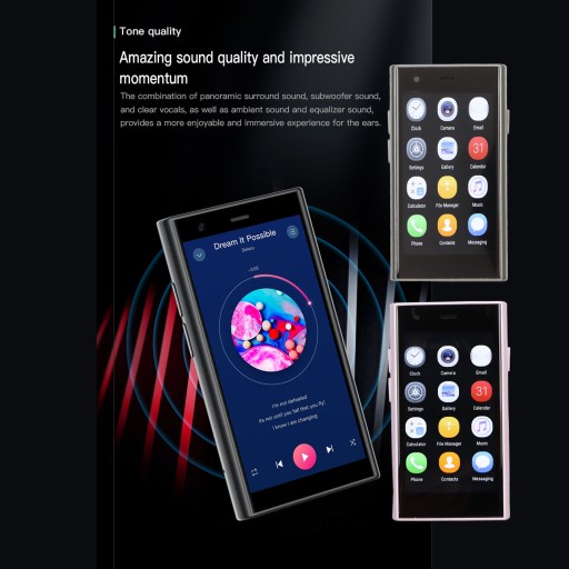 Мини-смартфон soyes s23 pro, 3,0 дюйма, 3D-стекло, ультратонкий, Wi-Fi, 2 ГБ ОЗУ, 16 ГБ