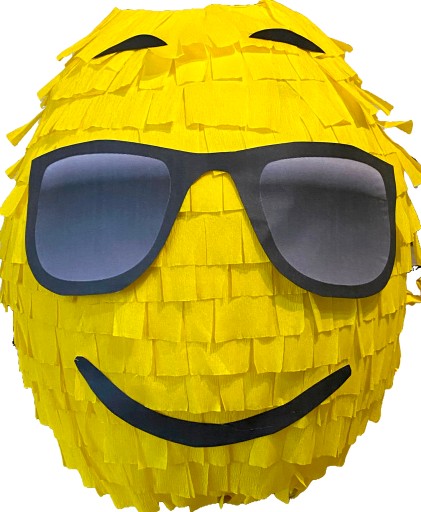 БОЛЬШАЯ маска-палочка PINATA на день рождения EMOTE XL 100 см