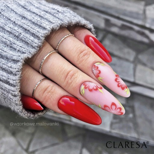 Большой дополнительный набор гелевых ногтей Claresa.