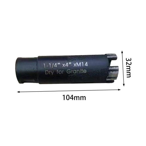 Алмазное сверло M14, диаметр 104 мм, инструменты для удаления колонкового сверла