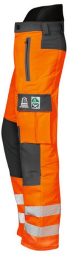 WURTH Forest Jack Красные БРЮКИ SAW стрейч 62/64