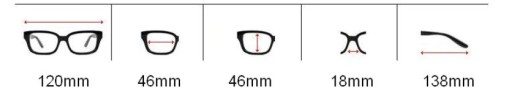 OKULARY KOREKCYJNE bezramkowe LENONKI +4 srebrne