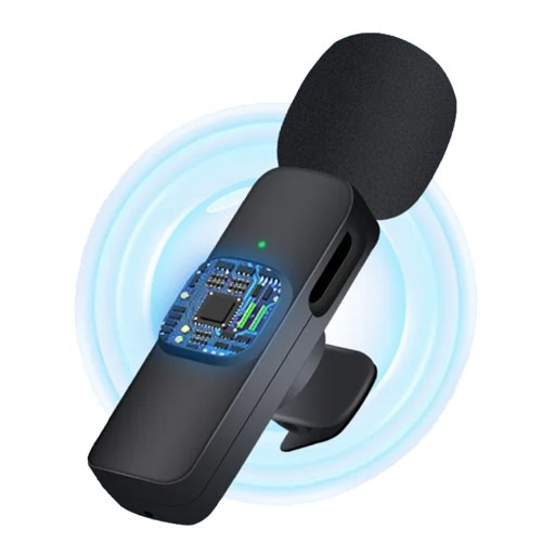 MIKROFON KRAWATOWY BEZPRZEWODOWY USB-C ANDROID