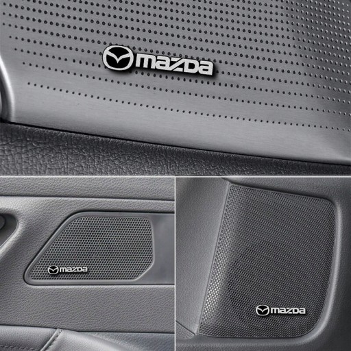 4 шт. 3D-наклейка на автомобиль MAZDA