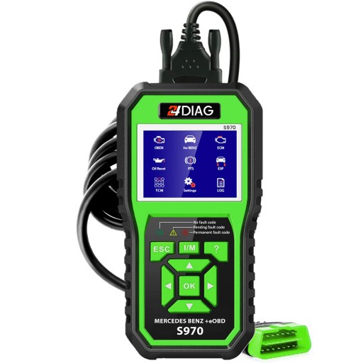 ДИАГНОСТИЧЕСКИЙ ИНТЕРФЕЙС OBD2 MERCEDES BENZ POLISH 24DIAG S970