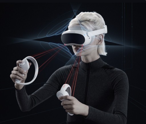 Гарнитура Pico 4 VR — память 128 ГБ, погружение в виртуальную реальность